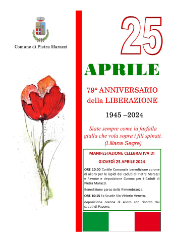 Commemorazione 25 Aprile 